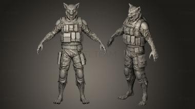 3D model Werewolf (STL)